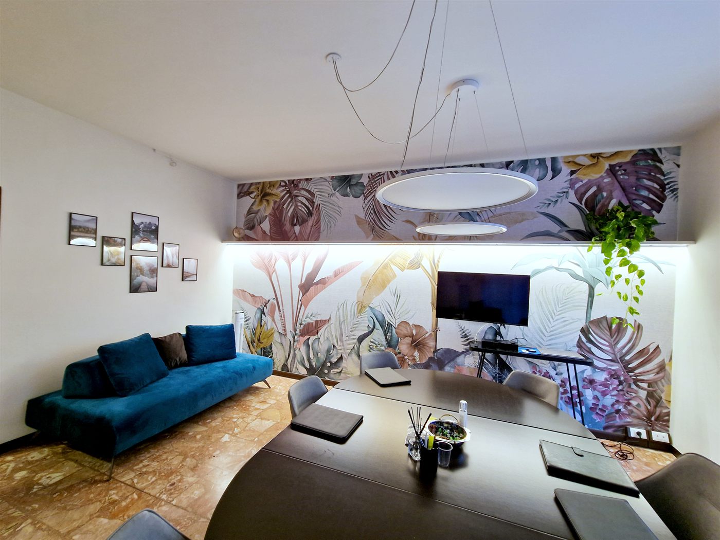 Sala riunioni dello Studio Molinari a Brescia